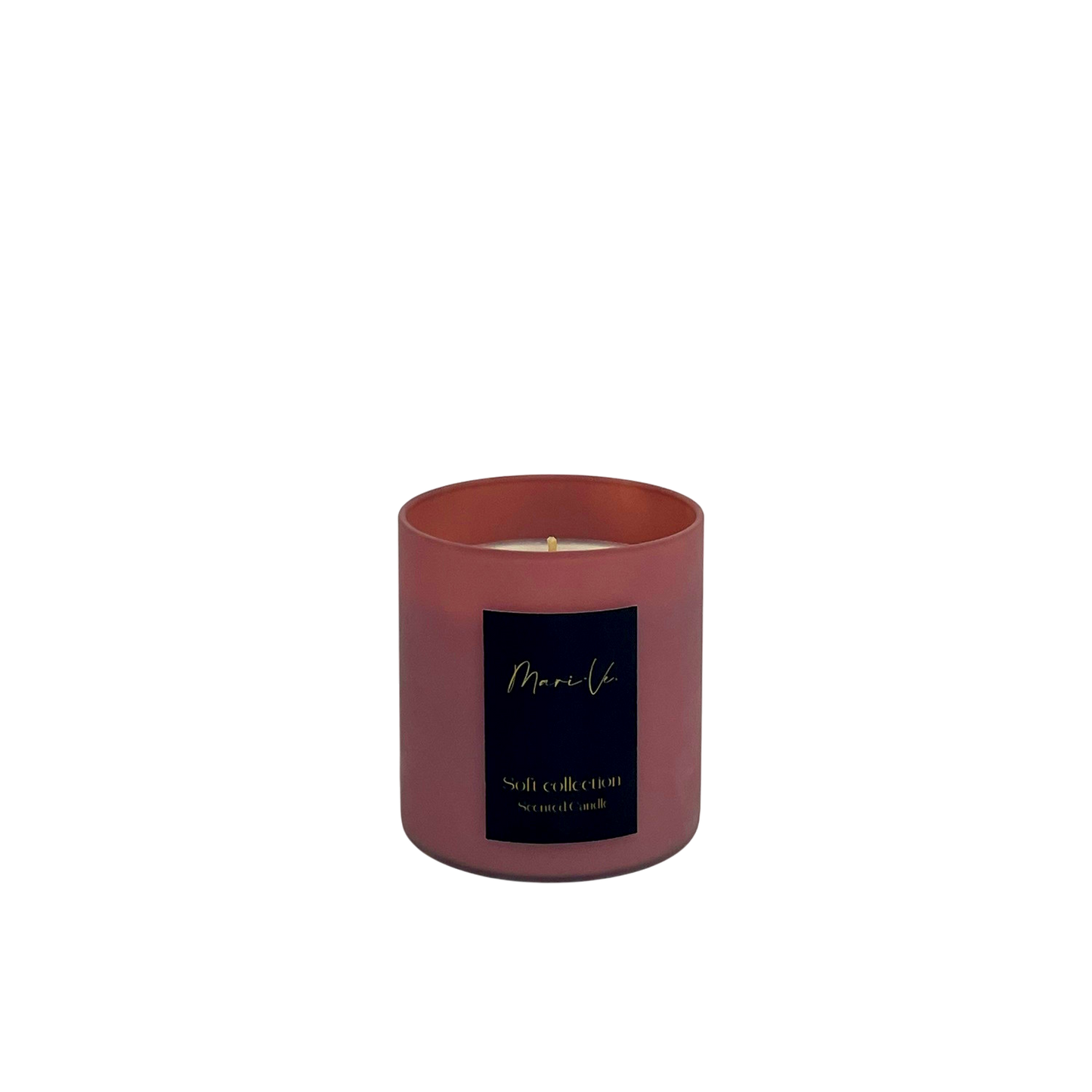 Lila kandelaar met Fresh Cotton-geur, 280 ml.