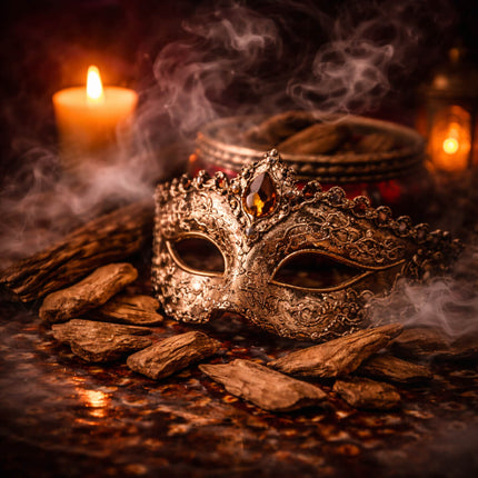 Diepe en mysterieuze geurbeleving van Mari-Ve met oud en warme houttonen die een luxueuze en verfijnde sfeer creëert