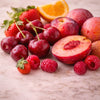 Fruitige geurbeleving van Mari-Ve met kersen, bessen en citrus voor een levendige en zoete sfeer