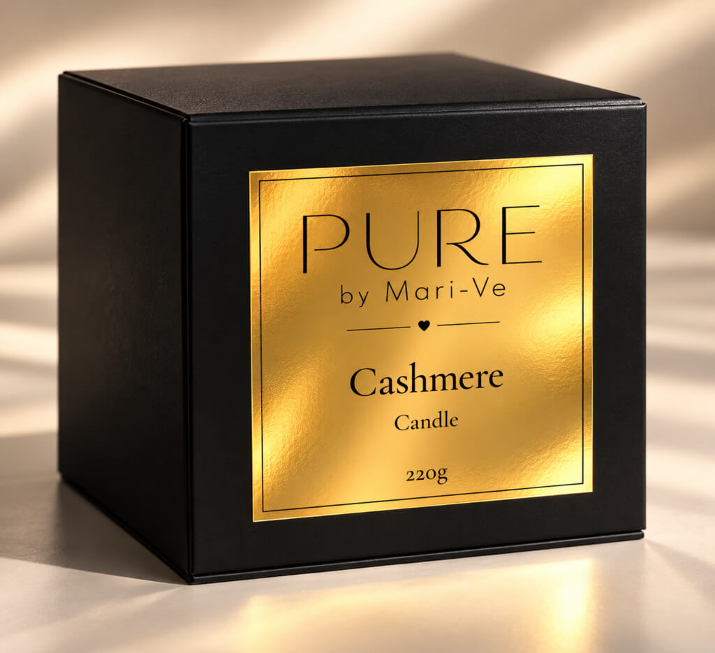 PURE White Geurkaars –  Cashmere