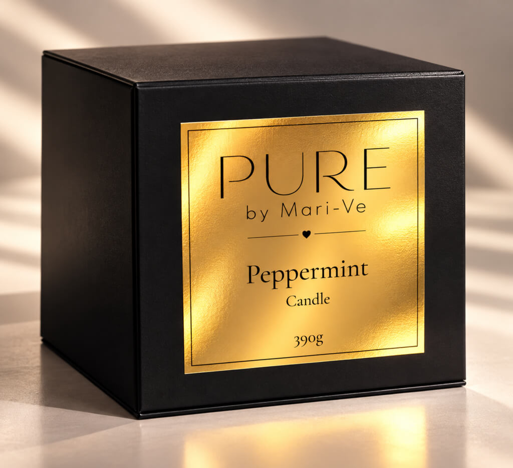 PURE Green Geurkaars –  Peppermint