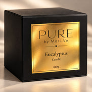 PURE Black Geurkaars –  Eucalyptus