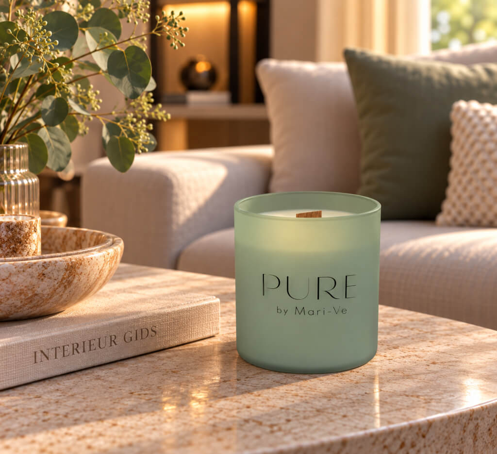 PURE Green Geurkaars –  Peppermint
