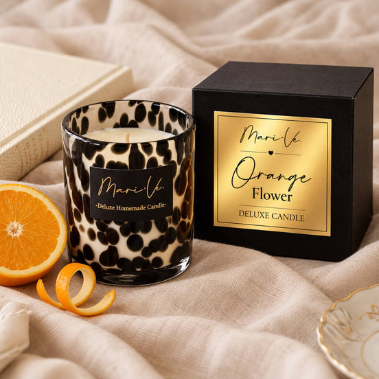 Panther Deluxe Scented Candle – Orange Blossom