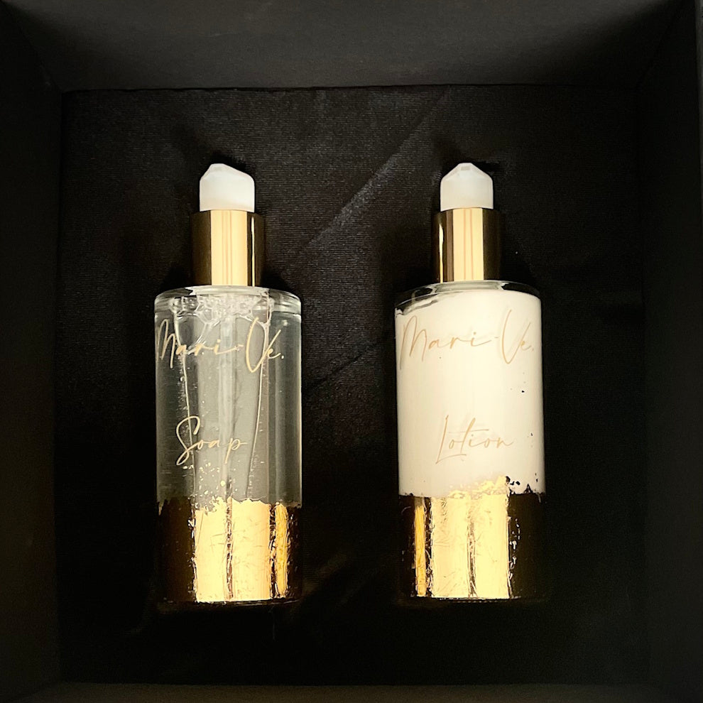 Luxe Giftbox Verzorging - Soap & Lotion • Cashmere