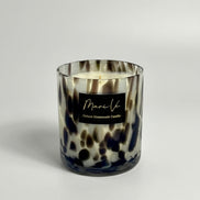 Black & White Deluxe Scented Candle – Velvet Peony
