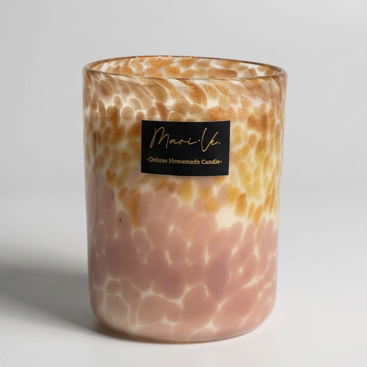 Bougie Parfumée Golden Deluxe – Oud Mystique