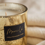 Sparkle Gold Deluxe Geurkaars – Cashmere | 450 ml