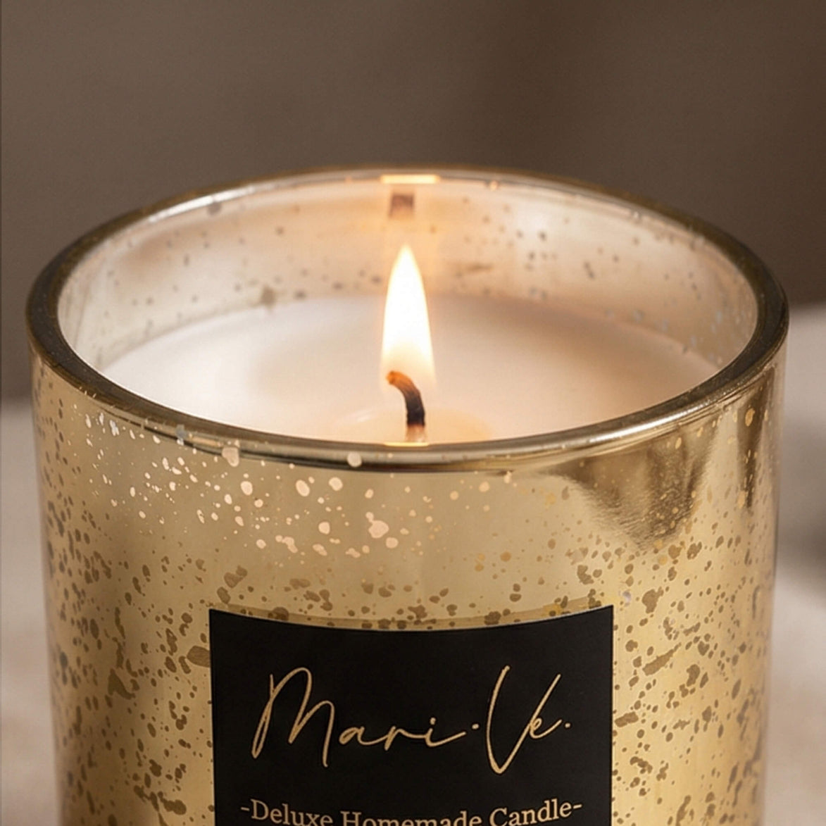 Sparkle Gold Deluxe Geurkaars – Cashmere | 450 ml