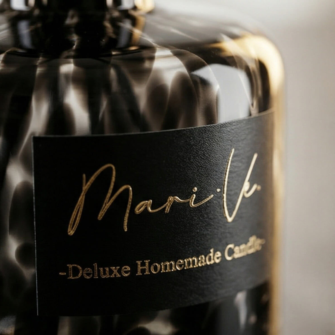 Coffret Cadeau Luxe Panthère – Fleur d'Oranger • Bougie Parfumée & Diffuseur